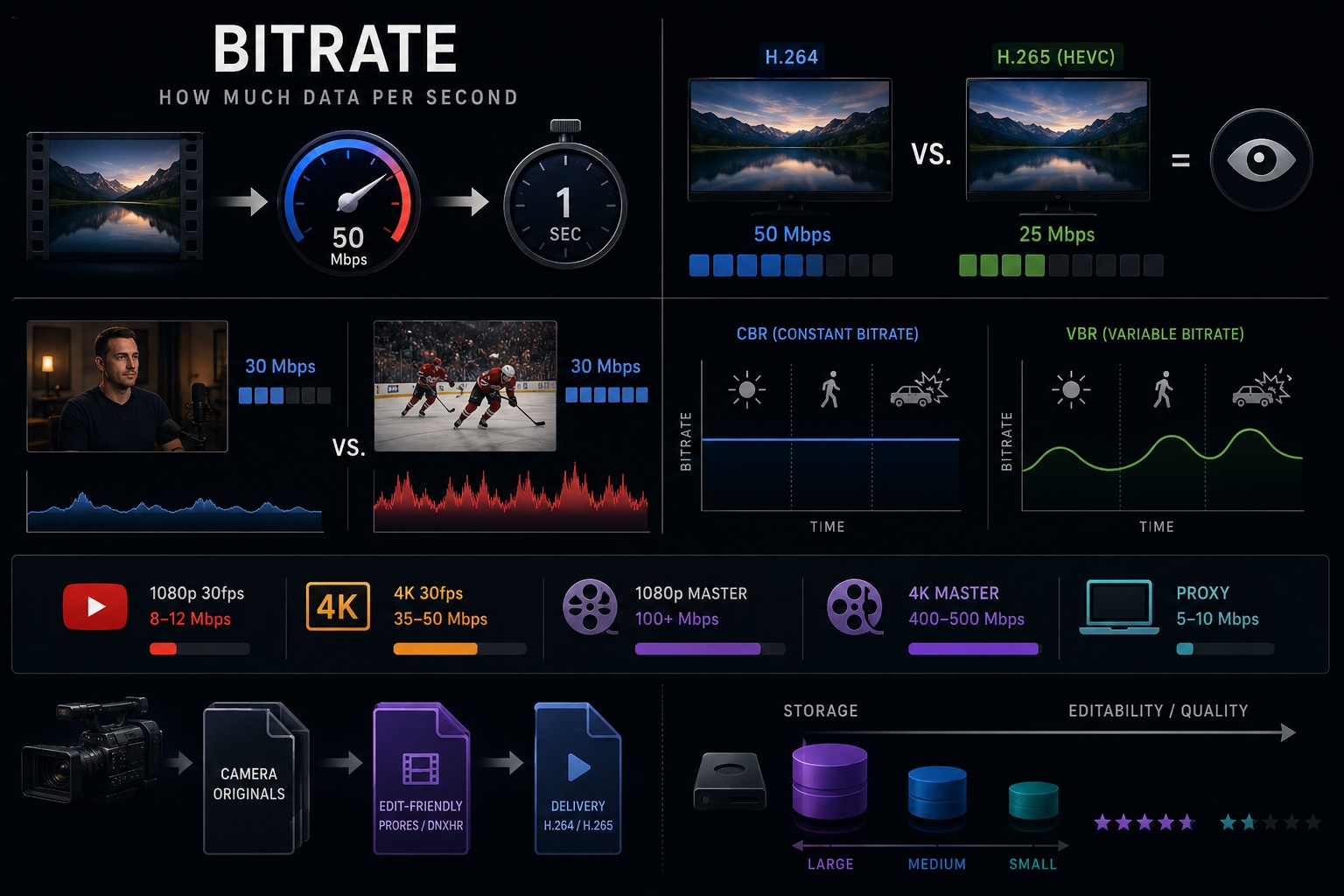 Understanding Video Bitrate — Why the Number Alone Doesn't Tell You the Quality